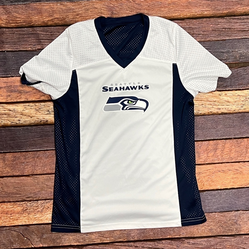 Seattle Seahawks NFL Football Boys Kids Youth Flag Football Sports Jersey